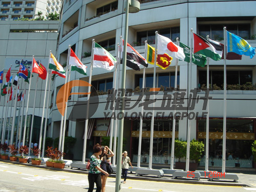 新加坡青年亞運會鋁合金旗桿
